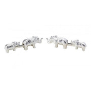 DEAKIN & FRANCIS Mother And Baby Elephant Cufflinks